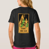 Radfahren in Australien T-Shirt (Rückseite)