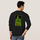 Radfahren in Australien T-Shirt (Schwarz voll)