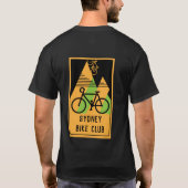 Radfahren in Australien T-Shirt (Rückseite)