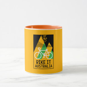 Radfahren in Australien Tasse