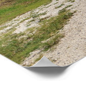 Radfahren in den Dolomiten Poster (Ecke)