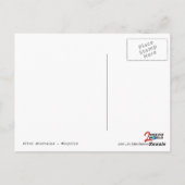 Radfahren in die Altai Berge - Mongolei-Postkarte Postkarte (Rückseite)