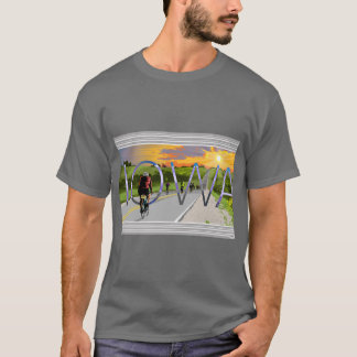 Radfahren in Iowa T-Shirt