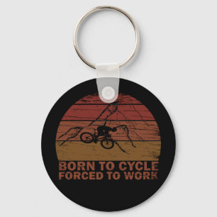 Radfahren inspirierende Zitate Schlüsselanhänger