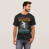 Radfahren ist mein Game Grandpa ist mein Name Road T-Shirt (Vorne ganz)