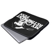 Radfahren ist mein Rentenplan Laptopschutzhülle (Vorne Knopf)