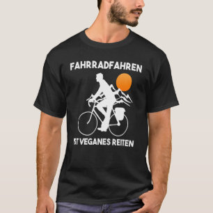 Radfahren ist vegan für Radfahrer T-Shirt