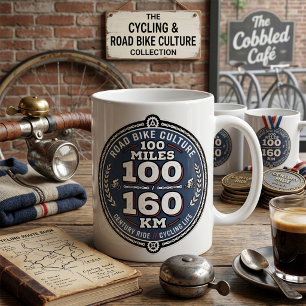 Radfahren Jahrhundert Fahrt 100 Meilen 160 KM  Kaffeetasse