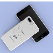 Radfahren Leben, frei als Vogel anpassbar Case-Mate iPhone Hülle