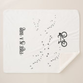 Radfahren Leben, frei als Vogel anpassbar Sherpadecke (Vorderseite (Horizontal))