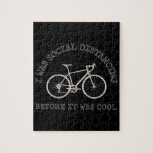 Radfahren Lover Bike Rad Rad Soziale Entfernung Puzzle