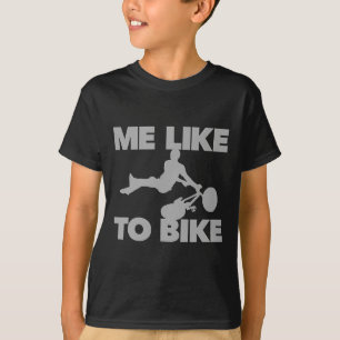 Radfahren lustig Mountainbike Extremes Mtb Fahrrad T-Shirt