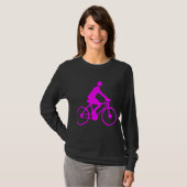 Radfahren - Magenta T-Shirt (Vorne ganz)