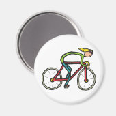 Radfahren Magnet (Vorderseite/Rückseite)