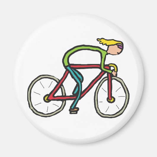 Radfahren Magnet (Vorne)