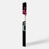 Radfahren Mama wie eine regelmäßige Mama, aber Coo iPhone Hülle (Rechte Seite)