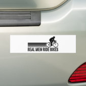 Radfahren (männlich) autoaufkleber (Auf Auto)