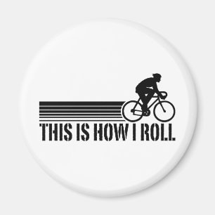 Radfahren (männlich) magnet