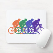 Radfahren (männlich) mousepad (Mit Mouse)
