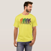 Radfahren (männlich) T-Shirt (Vorne ganz)