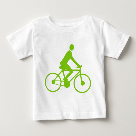 Radfahren - Mars Green Baby T-shirt (Vorderseite)