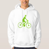 Radfahren - Mars Green Hoodie (Vorderseite)