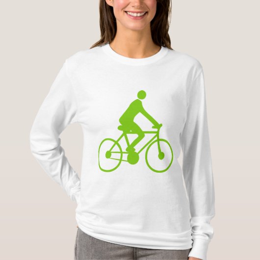 Radfahren - Mars Green T-Shirt (Vorderseite)