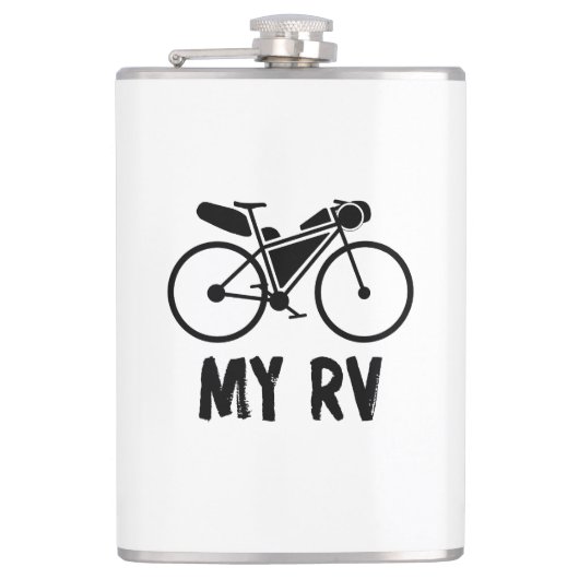 Radfahren, mein Freizeitfahrzeug Flachmann (Vorderseite)