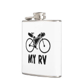 Radfahren, mein Freizeitfahrzeug Flachmann (Links)