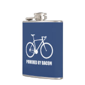 Radfahren mit Bacon Flachmann (Links)