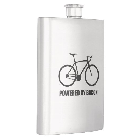 Radfahren mit Bacon Flachmann (Rechts)