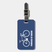 Radfahren mit Bacon Gepäckanhänger (Vorderseite vertikal)