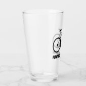 Radfahren mit Bacon Glas (Rechts)