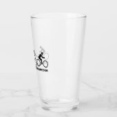 Radfahren mit Freunden hat Vorteile Glas (Links)