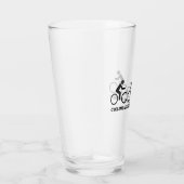 Radfahren mit Freunden hat Vorteile Glas (Rechts)