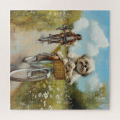 Radfahren mit Freunden Puzzle (Horizontal)