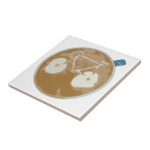 Radfahren mit neuester Kunst Fliese (Seite)