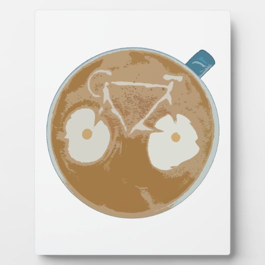 Radfahren mit neuester Kunst Fotoplatte (Vorderseite)