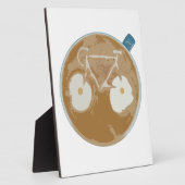 Radfahren mit neuester Kunst Fotoplatte (Seite)