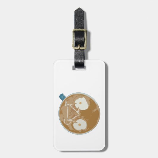 Radfahren mit neuester Kunst Gepäckanhänger (Vorderseite vertikal)