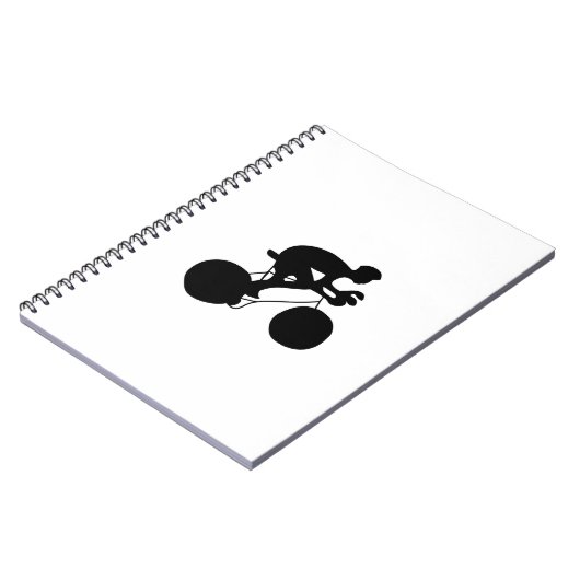 Radfahren Notizblock (Linke Seite)