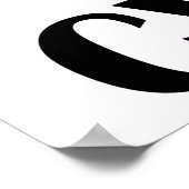 Radfahren Poster (Ecke)