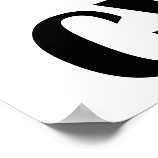 Radfahren Poster (Ecke)