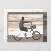 Radfahren Postkarte (Vorne/Hinten)