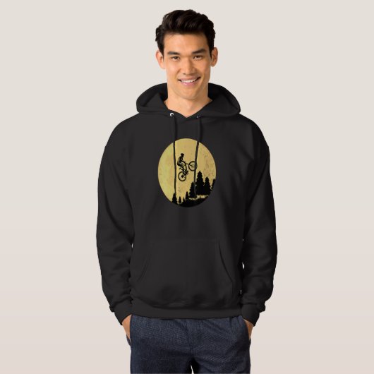 Radfahren Rad Mountain Biking Monument Obelisk Hoodie (Vorne ganz)