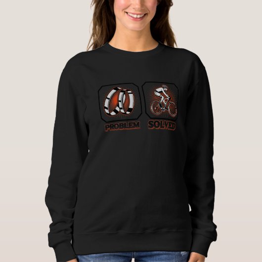 Radfahren Radfahren 1 Sweatshirt (Vorderseite)