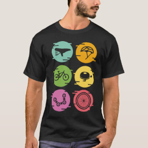 Radfahren, Radfahren, Fahrradfahren, Radfahren, Fa T-Shirt