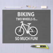 Radfahren Radfahren Radfahren Radfahren Seidenpapier (Handwerk)