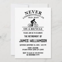 Radfahren Renteneintritt Rente Abschiedsparty