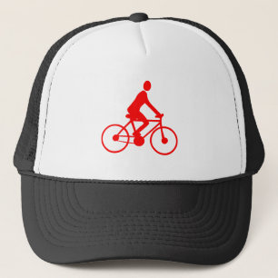 Radfahren - Rot Truckerkappe